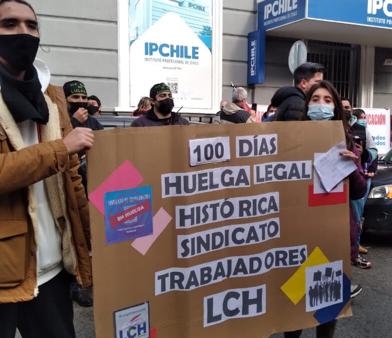 Represión policial e intransigencia de la corporación El Bosque marcan los 102 días de huelga de las profesoras/es del liceo Camilo Henríquez de Temuco