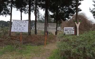 Toma de terreno Vista al Mar: «se vuelve insostenible para nuestras familias y nuestro bolsillo seguir manteniendo la crisis habitacional»