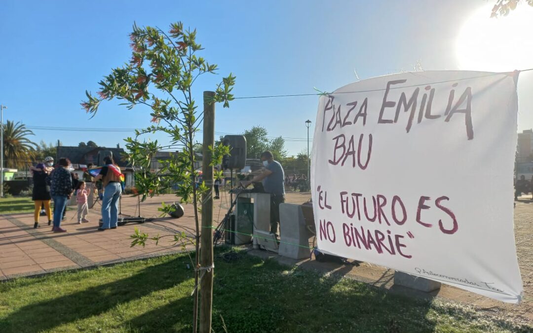 [Podcast] Nombramiento Plaza Emilia Bau: Lugar de memoria y encuentro de las disidencias sexuales y defensoras del territorio