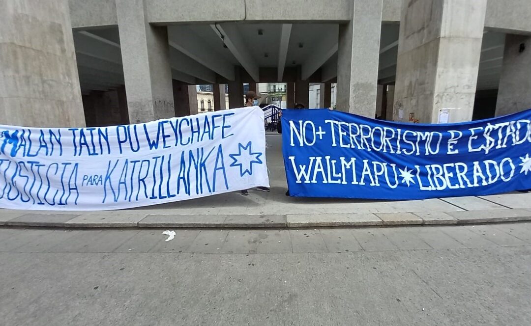Concepción: Exigen justicia para Camilo Catrillanca y el fin del estado de excepción en Wallmapu