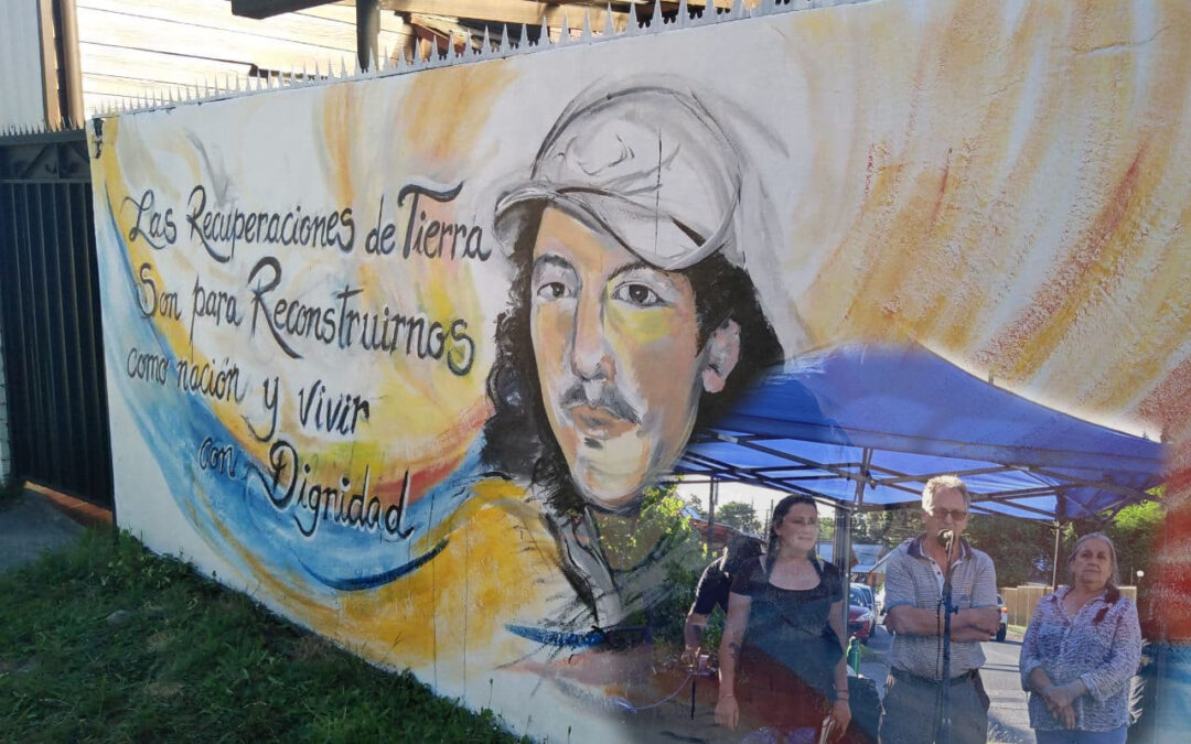 [Audio Transmisión] Mural y actividad por Matías Catrileo Quezada en Temuco