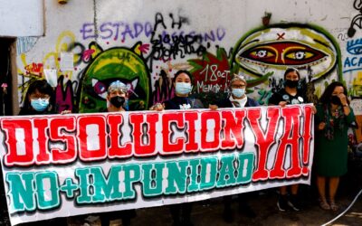 Red de mujeres mapuche adhiere a la declaración de organizaciones sociales por la disolución de Carabineros