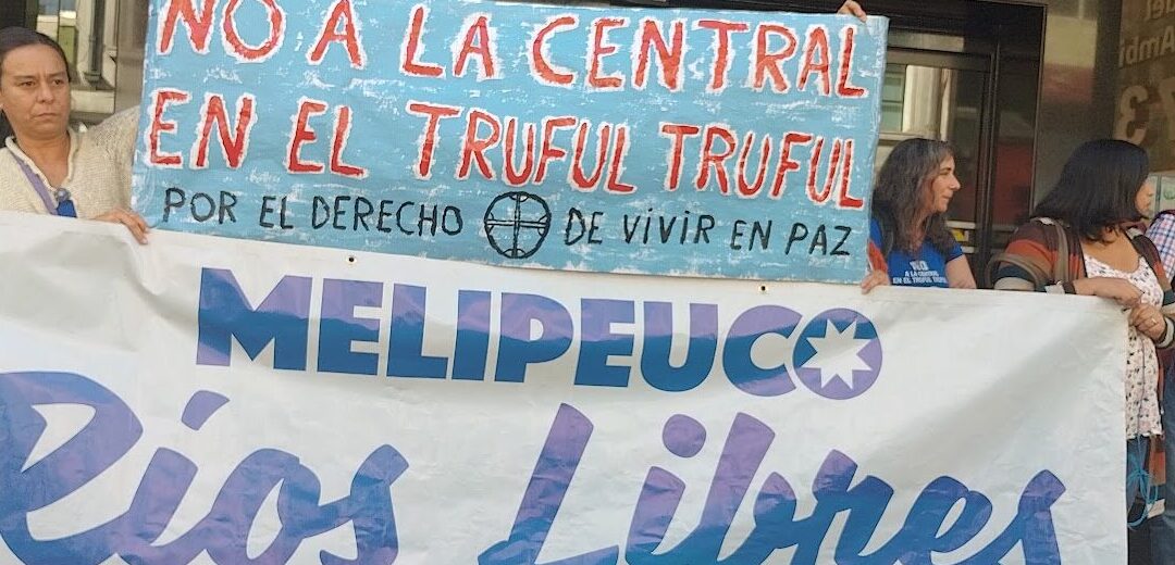 Organizaciones de Melipeuco viajan a Santiago para frenar proyecto en el río Truful Truful