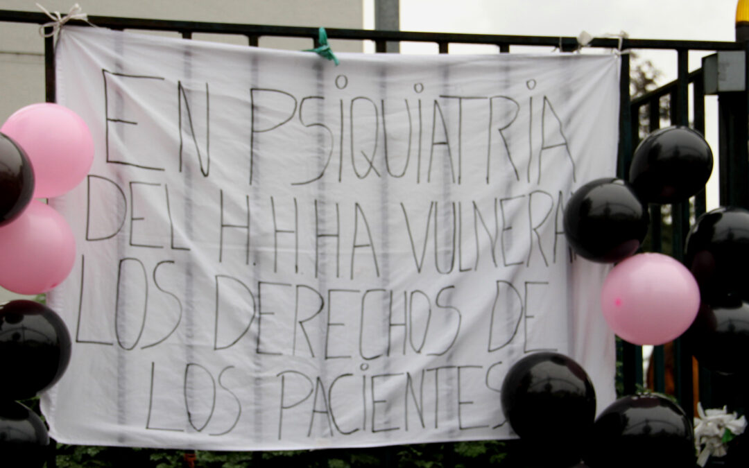 Manifestación por vulneraciones y maltratos en el servicio de psiquiatría del Hospital Hernán Henríquez Aravena