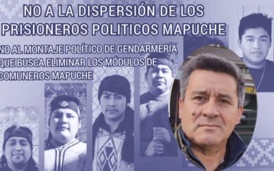 Dirigente del  transporte forestal «Solidarizamos con los presos políticos Mapuche… que vuelvan a Angol y ver su posible libertad»