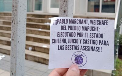 Familiares de Pablo Marchant Gutiérrez convocaron manifestación en SML de Temuco