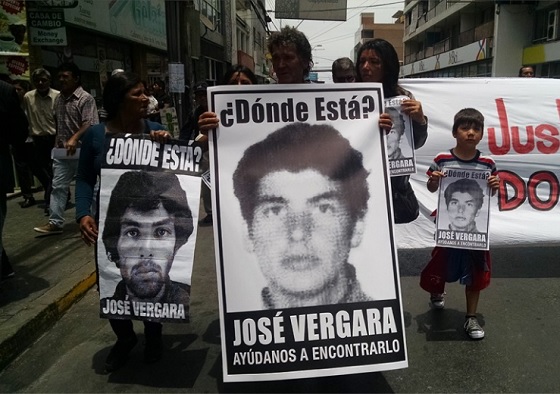 [Comunicado] Comisión Interamericana admite a trámite proceso por desaparición en democracia de José Vergara Espinoza
