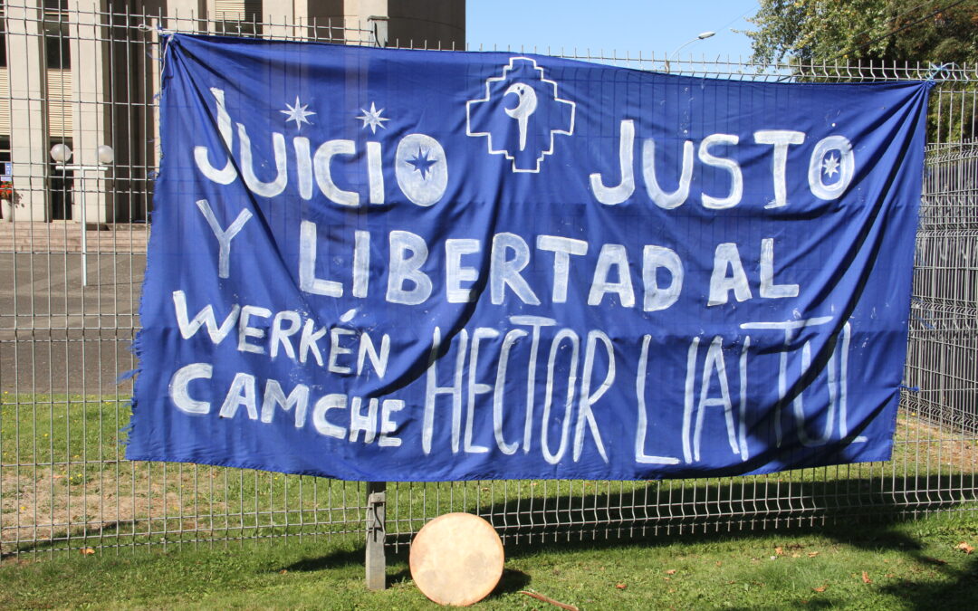 Continúa juicio oral en contra de Héctor Llaitul en Temuco