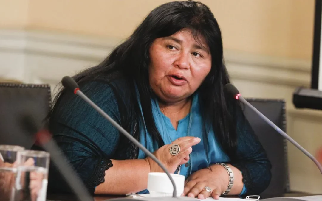 Diputada Mapuche Emilia Nuyado pide a Gendarmería respetar derechos de los detenidos en la cárcel de Lebu