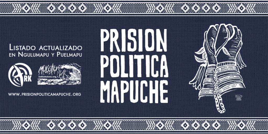 Se publica Wiki con listado de Presos Políticos Mapuche