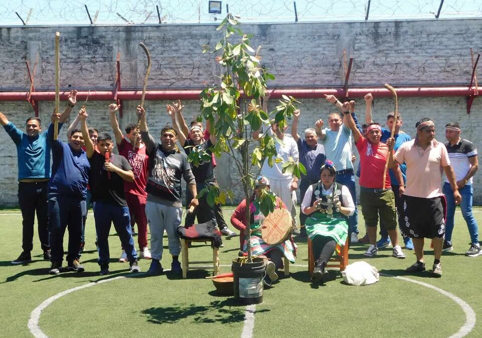 [Audio] Presos Políticos Mapuche, comunidades en resistencia  y sus familias, realizan palin en cárcel de Traiguen