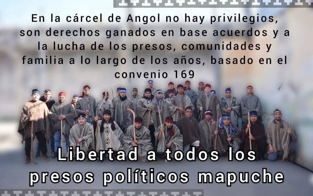 Comunicado Prisioneros Políticos Mapuche de Angol ante allanamiento y dispersión de comuneros en la cárcel de Temuco