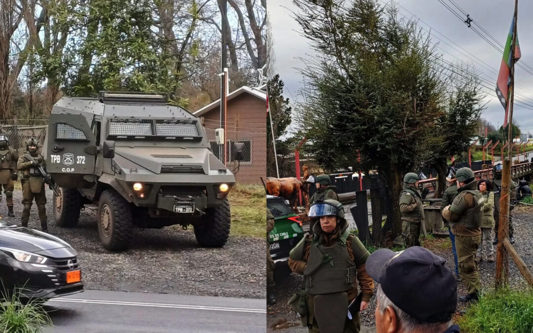 Comunicado de la comunidad Liempi Colipi ante intento de desalojo