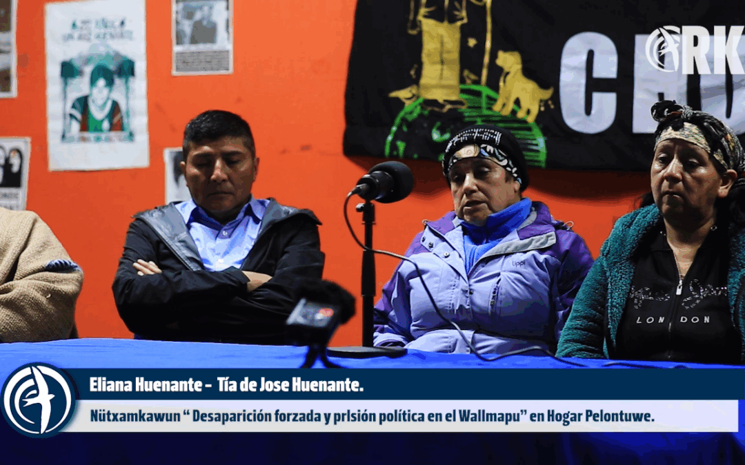 Registro del Nutramkawün: «Desaparición forzada y prisión política en Wallmapu»