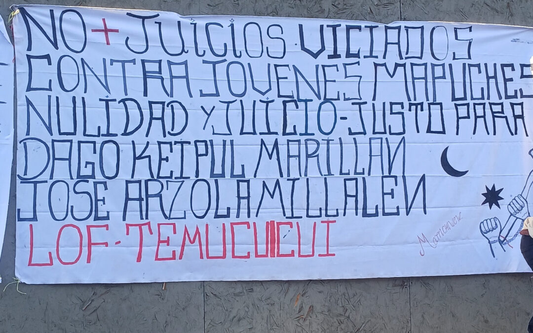 Comenzaron los alegatos de nulidad de juicio de presos políticos mapuche que cumplirán dos meses en huelga de hambre