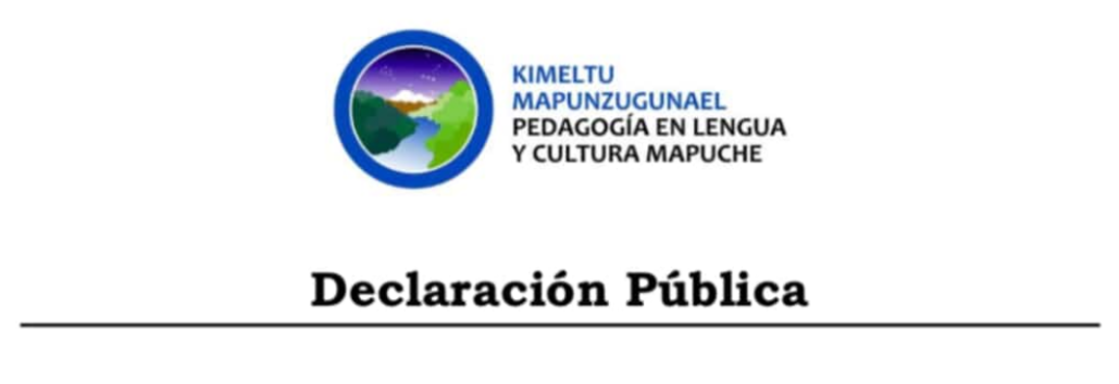 Comunicado Kimeltu Mapunzugunael, Pedagogía en lengua y Cultura Mapuche, exige esclarecimiento de los causantes de la desaparición de Julia Chuñil Catricura