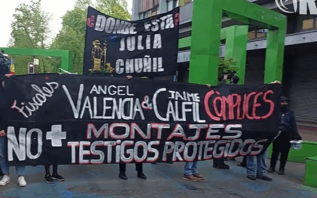 Marcha ¿Dónde está Julia Chuñil? 11 meses de la desaparición de la defensora territorial