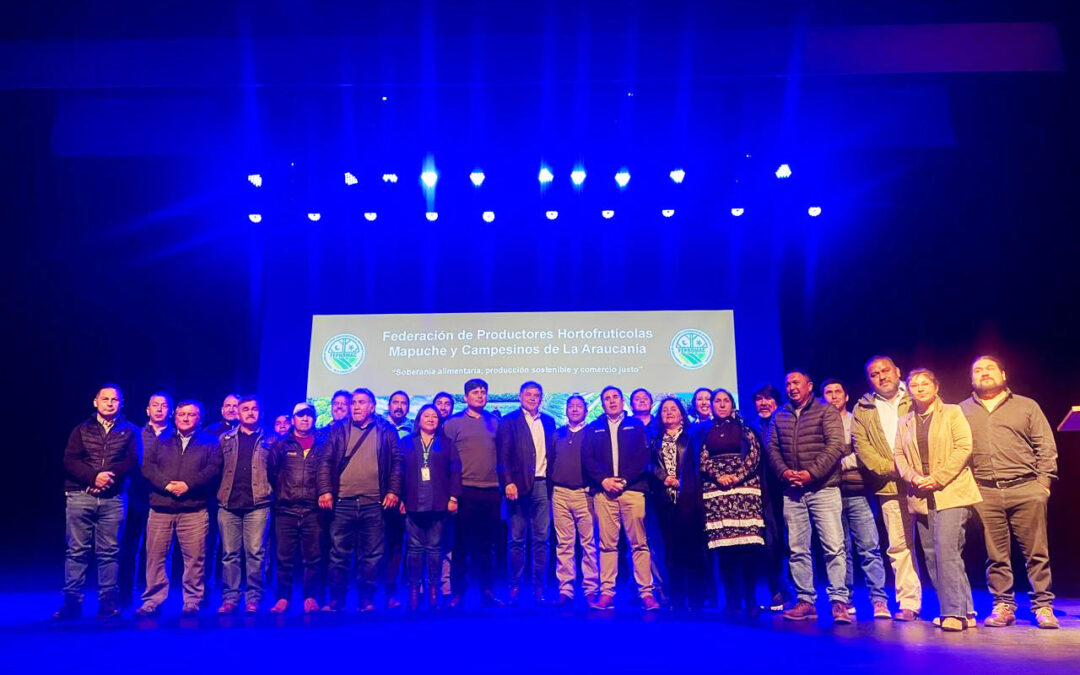 Productores hortofrutícolas Mapuche y campesinos de La Araucanía lanzan nueva Federación regional