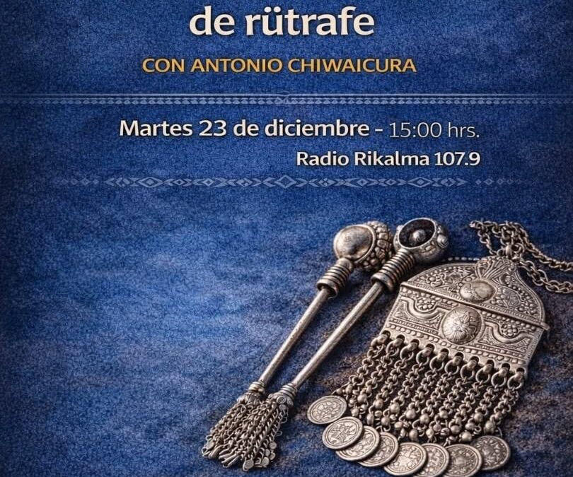 Programa: Conversatorio en Radio Rikalma 2, entrevista con el rütrafe Antonio Chiwaicura