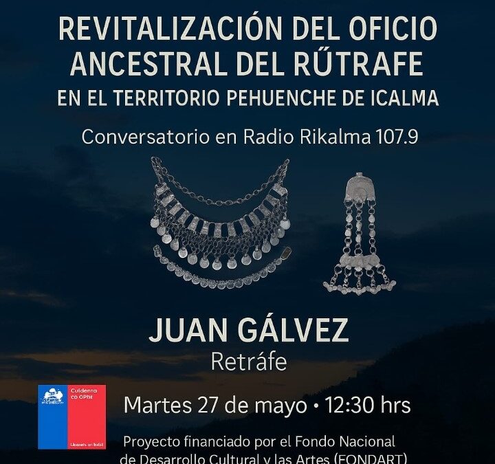 Programa: Conversatorio en Radio Rikalma, entrevista con el Rütrafe Juan Gálvez