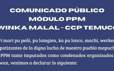 Comunicado público módulo PPM Winka Malal- CCP Temuco