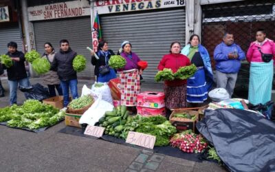 Agrupación de hortaliceras y productoras Mapuche del centro de Temuco se manifiestan ante la decisión unilateral del municipio de cerrar el paseo Bulnes