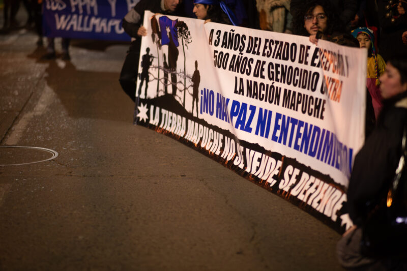 El rol de Boric en la ofensiva neofascista en el Wallmapu