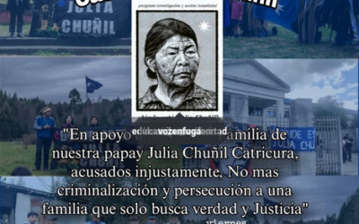 Se realizará ayekan en apoyo a la familia Chuñil en el juzgado de Garantía de los Lagos