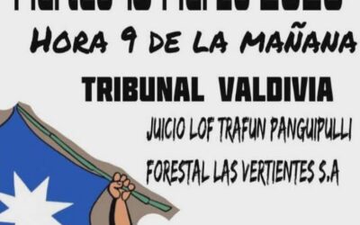 Valdivia: Inicia juicio donde se pone en jaque el derecho consuetudinario de las Comunidades Mapuche de Trafun