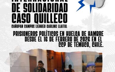 Lanzan campaña internacional de solidaridad con los presos políticos Mapuche del caso Quilleco