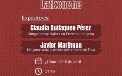 Se realizará Nütramkawün: Inkayaiñ taiñ Lafken Mapu, hablemos sobre la Ley Lafkenche, en Temuco