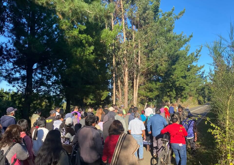 Comunidad Juan Lincopan de Ranquilhue –  Lavkenmapu despide al Lonko y defensor del territorio ancestral Juan Carinao Llebul