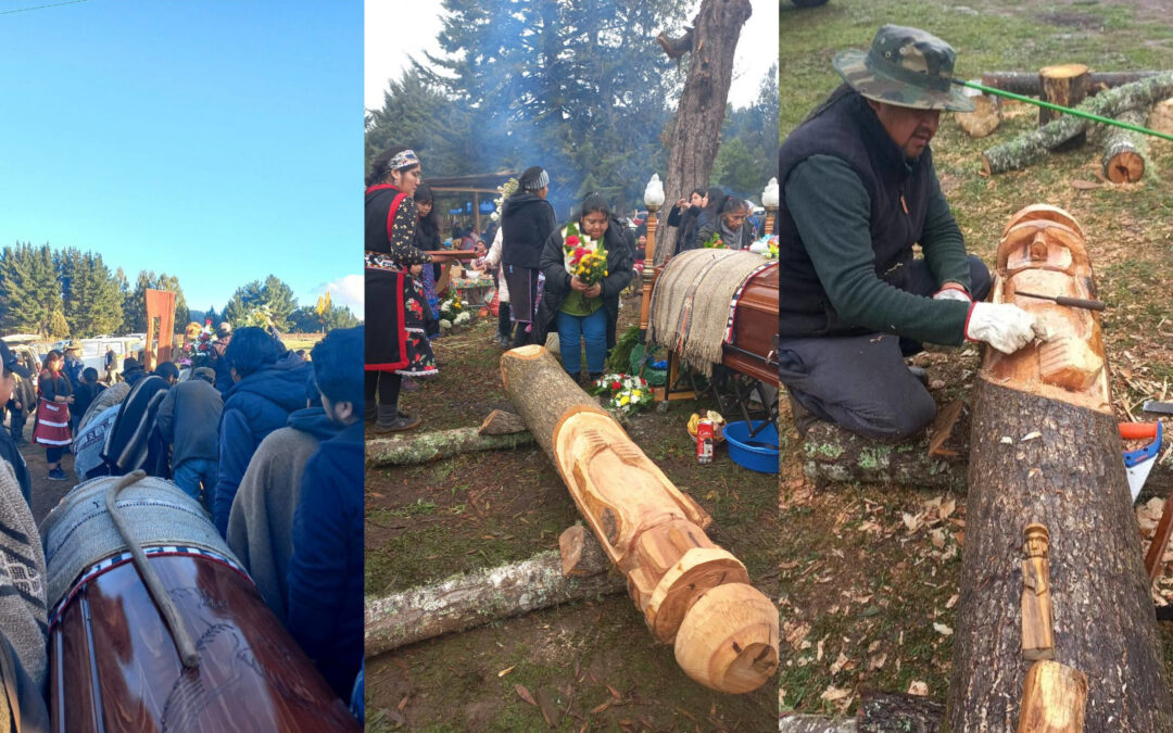 Lof Temucuicui realizó eluwün del kimche Ramón Toris Queipul