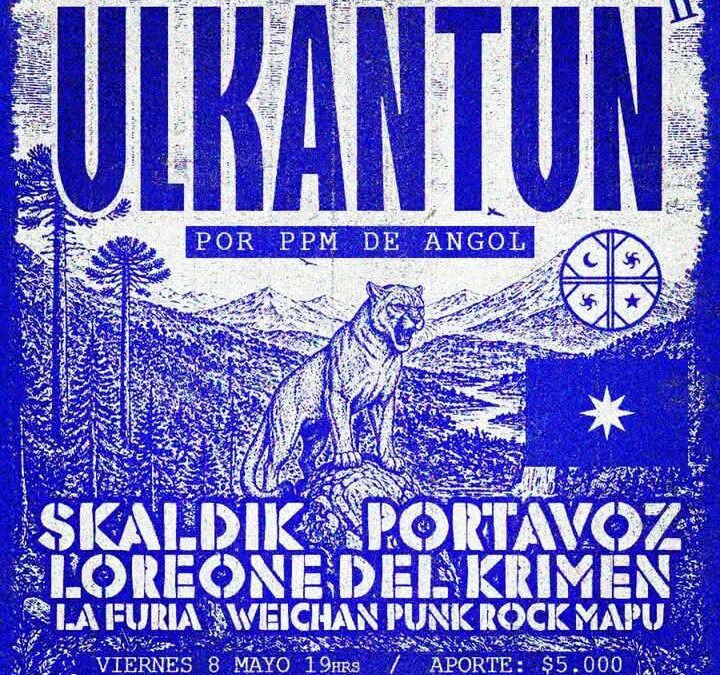 En Santiago se realizará ÜlKANTUN solidario con los Prisioneros Políticos Mapuche de la cárcel de Angol