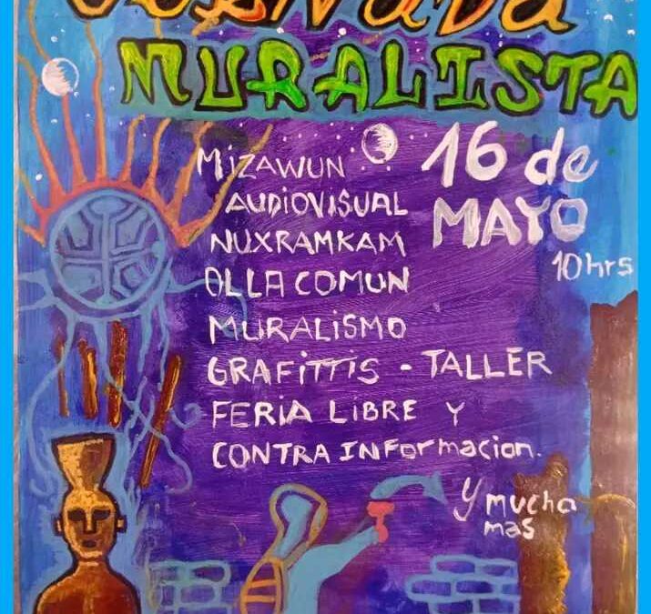 Convocatoria a Jornada Muralista en Temuco
