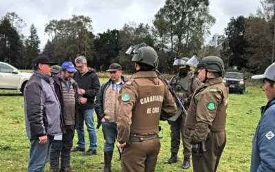 Lof Calcurrupe, comuna Lago Ranco, denuncia desalojo