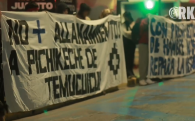 Se realizó marcha nacional de Hogares y estudiantes indígenas en Temuco