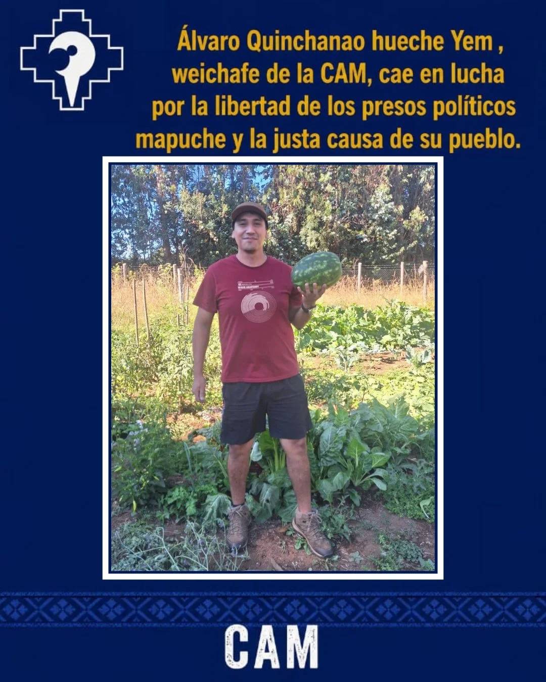 Radio Kurruf — Comunicado de comunidades Mapuche Lavkenche en resistencia ante la muerte de Alvaro Quinchanao Hueche yem