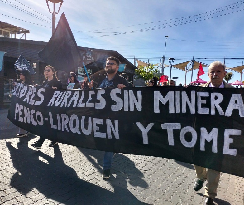 Convocan a movilización ciudadana de Penco Lirquén contra proyecto minero de Tierras raras