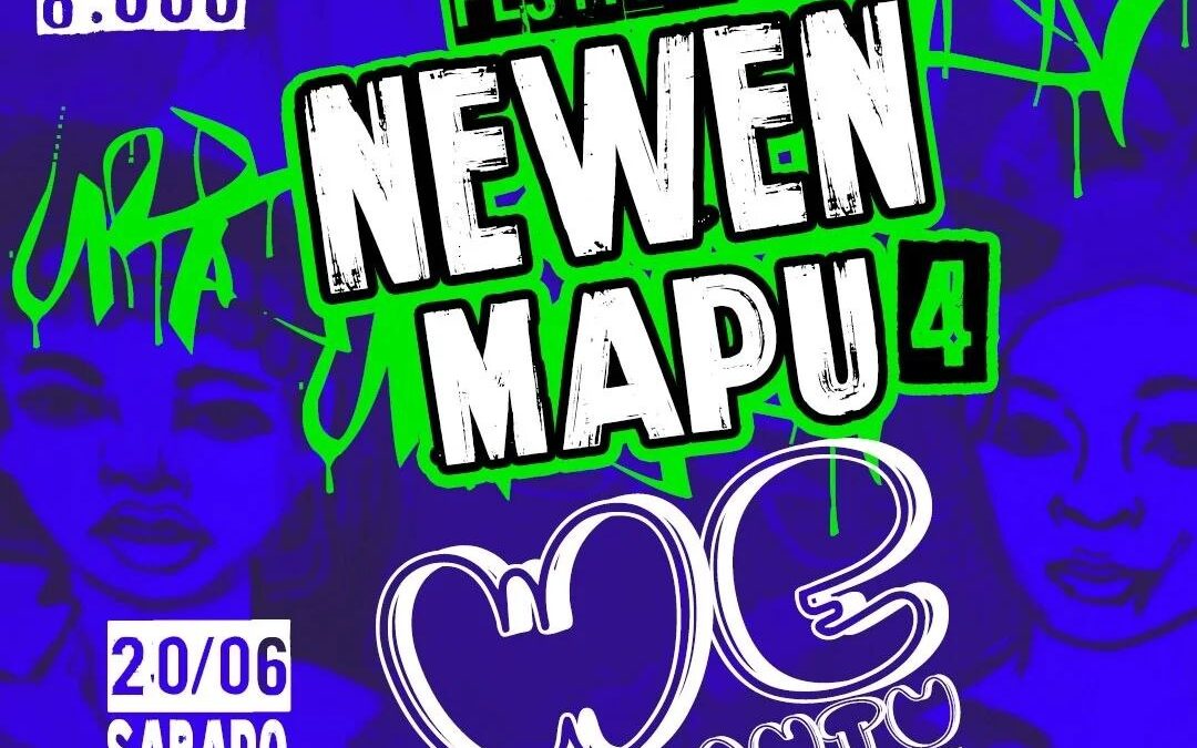 Se realizará festival NEWEN MAPU 4 edición WE TRIPANTU, en Neuquén, Puelmapu