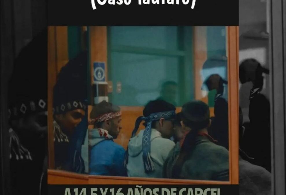 Sentencia del caso Lautaro: PPM de la CAM condenados a 14 y 16 años, en base a los testimonios de policías y testigos secretos