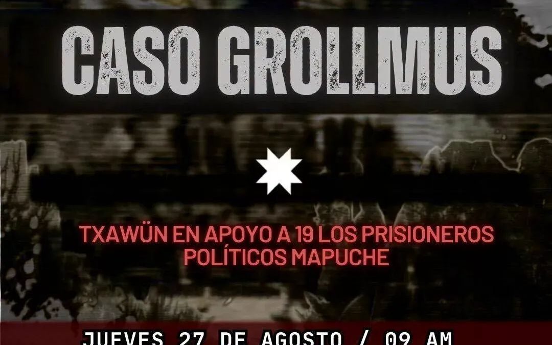 Convocatoria a Trawün en Cañete y Ayekan en el CCP Biobío en apoyo a los PPM del Caso Grollmus