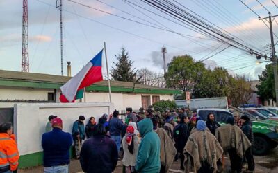 Detienen violentamente a dos miembros del Lof Antonio Panitrur en Bajo Malleco