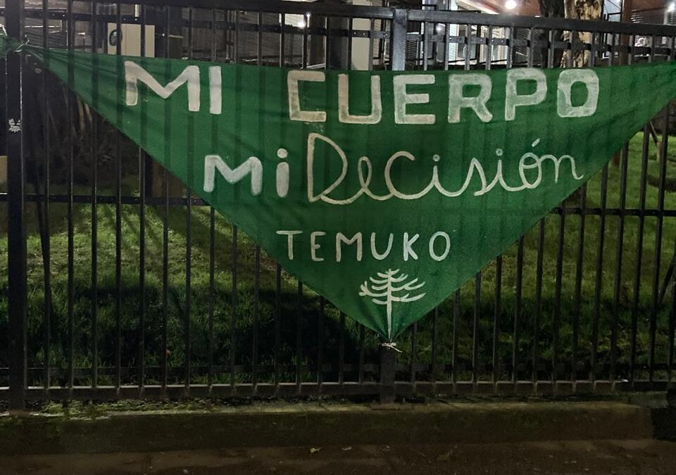 Registro de la manifestación «Escucha mi decisión», en Temuco
