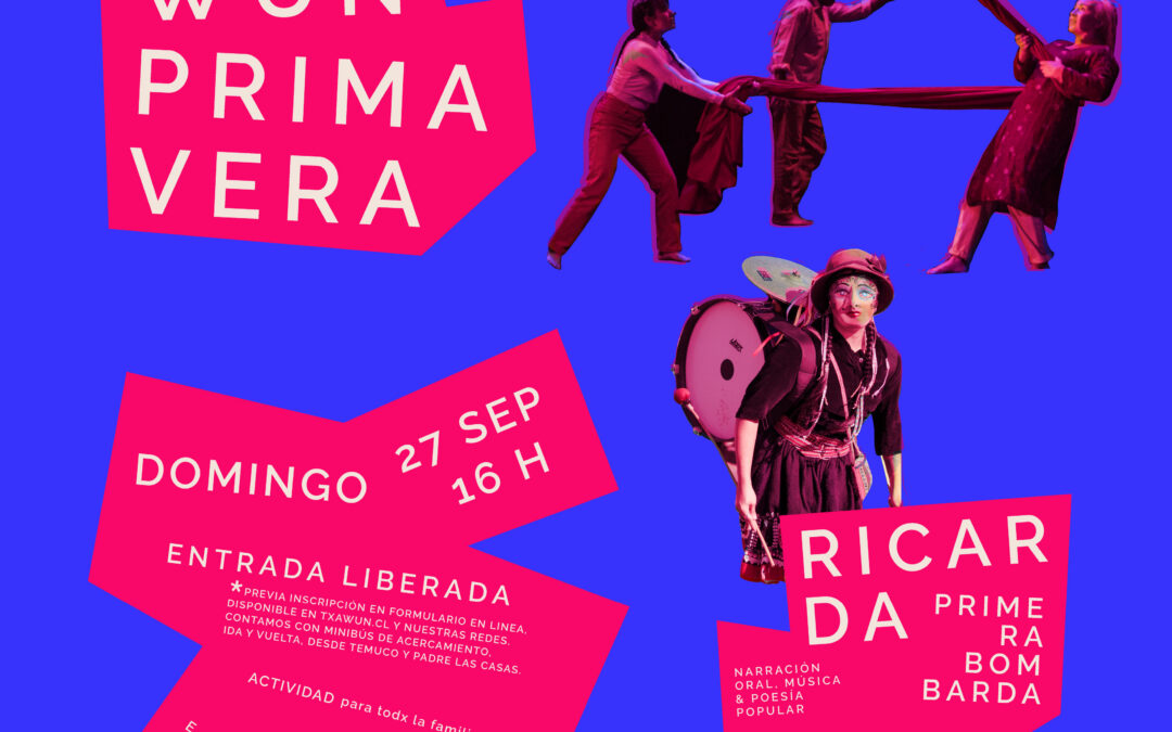 Espacio Txawün recibe la primavera con una tarde de teatro y circo contemporáneo para toda la familia