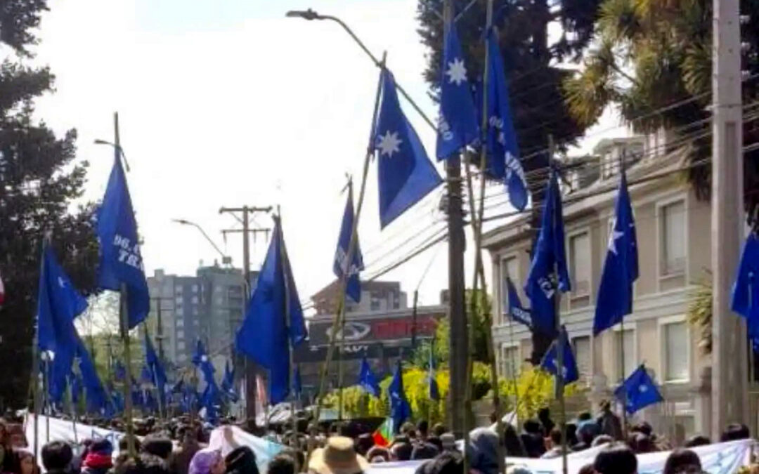 Registro de la Marcha por la Resistencia, 12 de octubre en Temuco