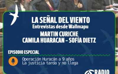 Entrevista a Martin Curiche, Camila Huaracan y Sofía Dietz: Operación Huracán, a 9 años aún no hay justicia